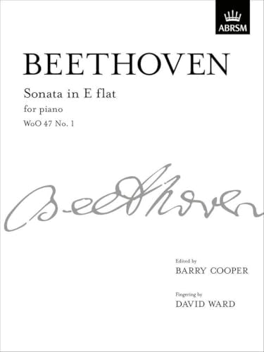 Beethoven Piano Sonata in Eb WoO 47 No 1 - Piano Sheet Music