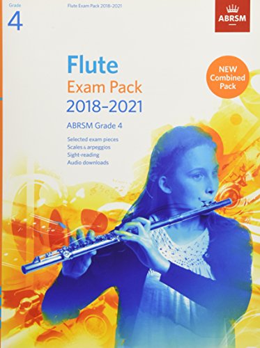 ABRSM Flute Exam Pack 2018-21 Grade 4 with Pieces, Scales, Sight-Reading & Audio Downloads