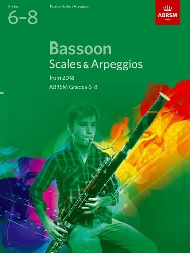 ABRSM Bassoon Scales & Arpeggios for Grades 6-8 Sheet Music
