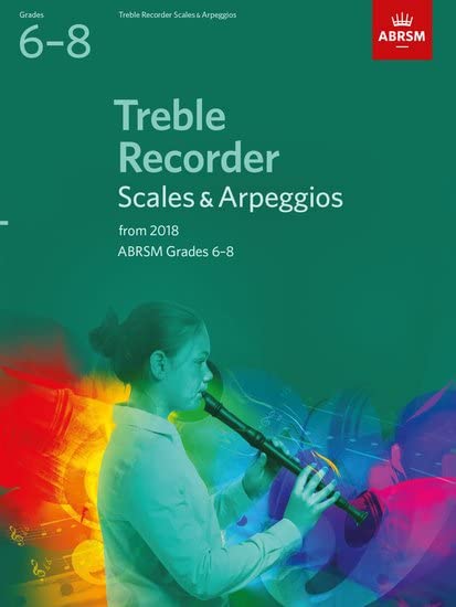 ABRSM Treble Recorder Scales & Arpeggios for Grades 6-8