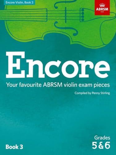 ABRSM Violin Encore Book 3 - Violin Sheet Music for Grades 5 and 6