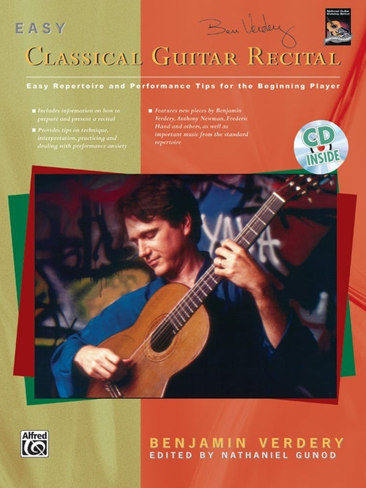 Easy Classical Guitar Recital Book/CD