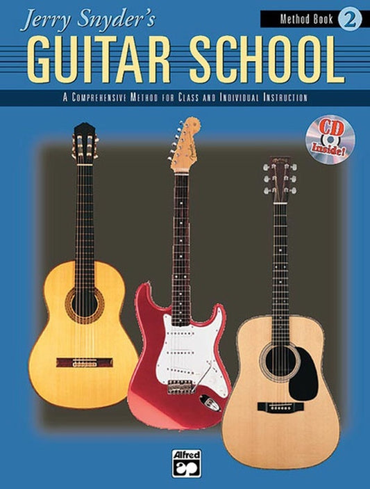 Jerry Snyders Guitar School Book 2 Student Book/CD