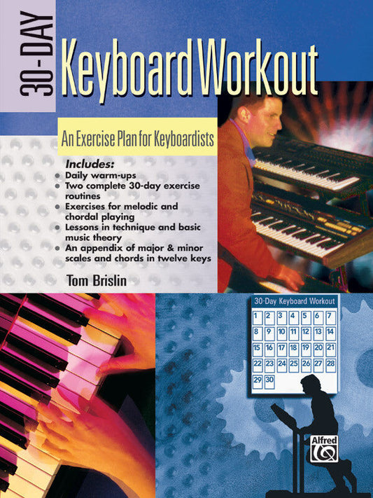 30-Day Keyboard Workout: Piano Sheet Music for Exercises and Warm-Ups