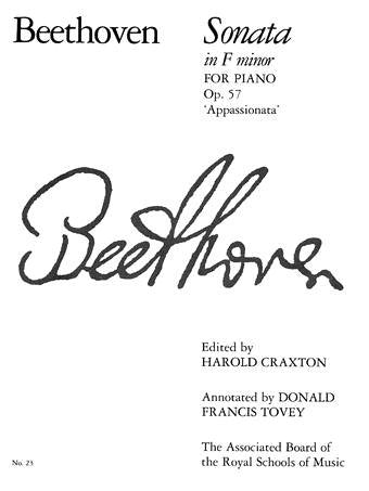 Beethoven Piano Sonata in F Minor Op 57 Appassionata - Signature Series Edition