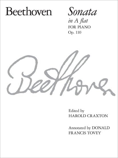 Beethoven Piano Sonata in A Flat Major Op 110 - ABRSM Signature Series Sheet Music