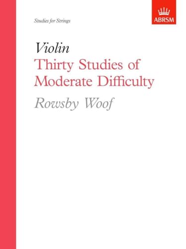 30 Moderate Difficulty Violin Studies Sheet Music