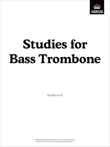 ABRSM Studies for Bass Trombone Sheet Music