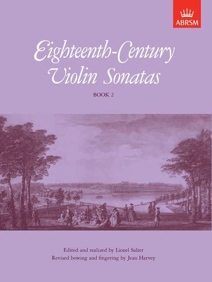 18th Century Violin Sonatas Book 2 for Violin and Piano