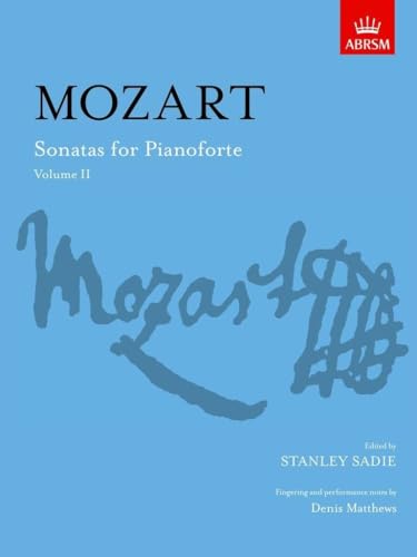 Mozart Sonatas for Pianoforte Volume II Sheet Music