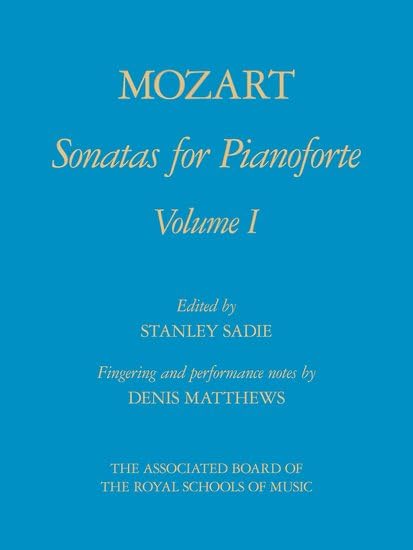 Mozart Sonatas for Pianoforte Volume I Hardback Sheet Music