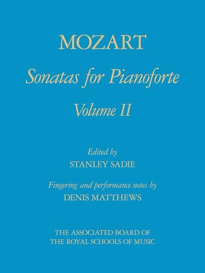 Mozart Sonatas for Pianoforte Volume II Hardback - ABRSM Signature Series