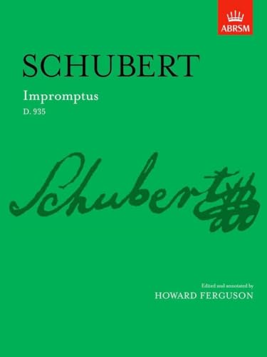Schubert Impromptus Op 142 D 935 Piano Sheet Music - ABRSM Signature Series