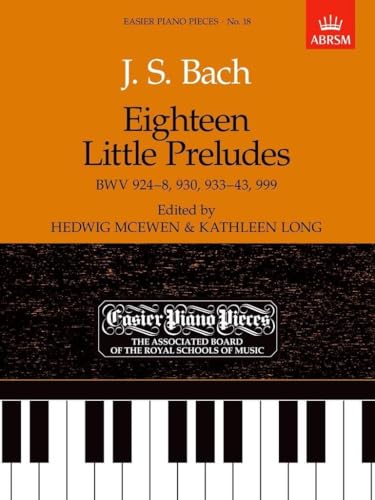 Eighteen Little Preludes for Piano Sheet Music