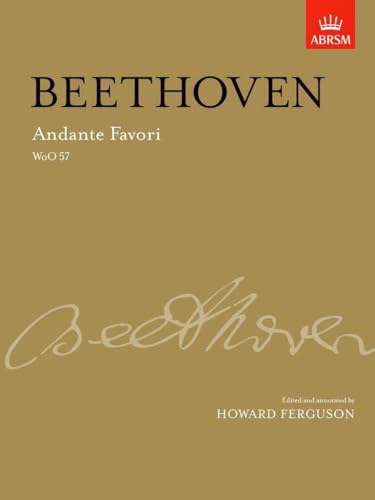Beethoven Andante Favori Piano Sheet Music - ABRSM Signature Series