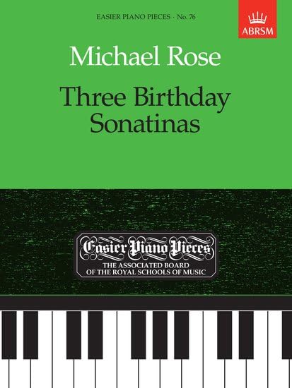Three Birthday Sonatinas for Piano Sheet Music