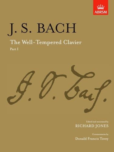 Bach The Well-Tempered Clavier Part I Paperback Sheet Music