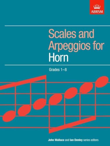 ABRSM Horn Scales and Arpeggios for Grades 1-8 Sheet Music