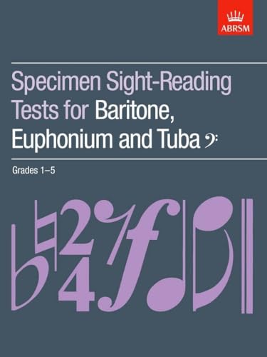 ABRSM Euph/Tuba Specimen Sight-Reading Tests for Grades 1-5