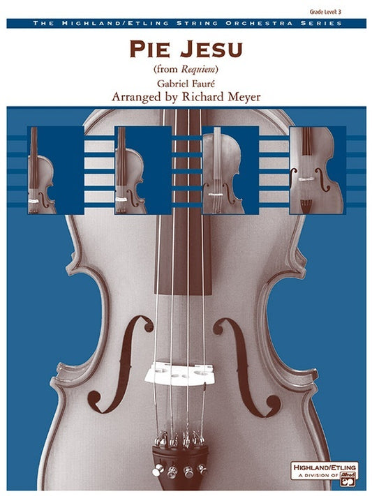Pie Jesu From Requieum String Orchestra Gr 3 Conductor Score