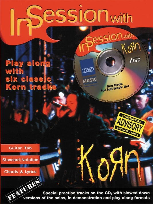 Korn In Session With Korn Book/CD Guitar Tab