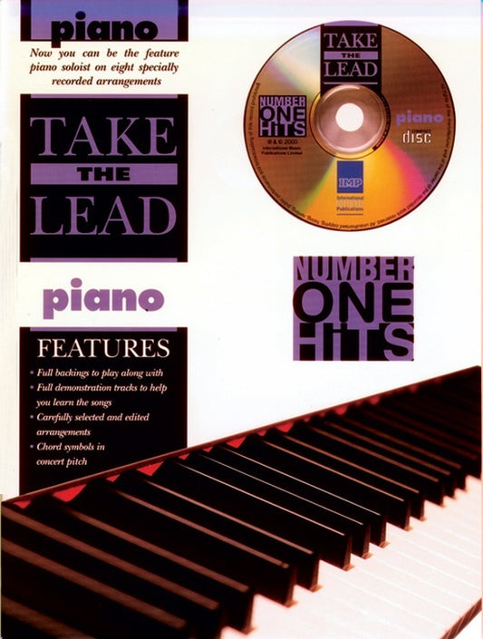 Take the Lead No 1 Hits Book/CD for Piano