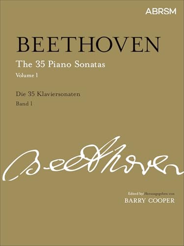 Beethoven 35 Piano Sonatas Volume 1 - Critical Edition by Barry Cooper with Commentary and Introductory CD