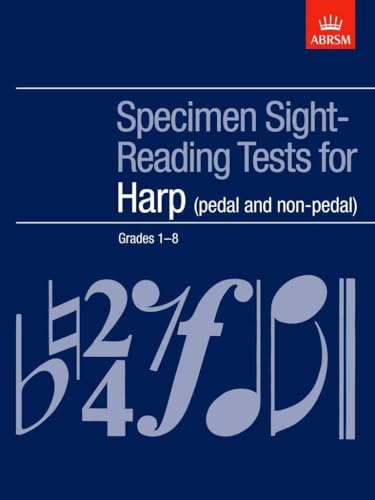 ABRSM Harp Specimen Sight-Reading Tests Grades 1-8