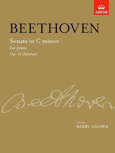 Beethoven Piano Sonata Op 13 Pathetique - Sheet Music Edition by ABRSM