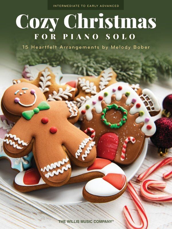 Cozy Christmas for Piano Solo - 15 Arranged Songs, 48 Pages