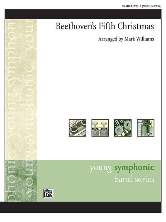 Beethoven's Fifth Christmas Concert Band Sheet Music Grade 2
