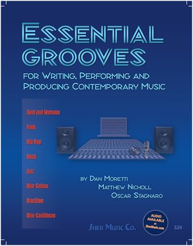 Essential Grooves for Writing, Performing & Producing - Book/DVD Set by Sher Music Co.