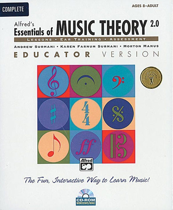 Essentials Of Music Theory CD Rom Comp Teacher