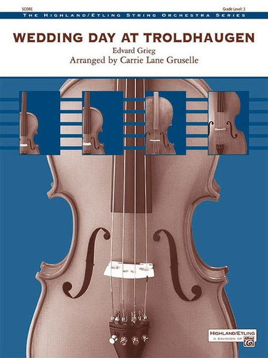 Wedding Day At Troldhaugen String Orchestra Sheet Music Grade 3