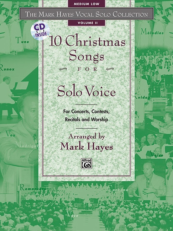 Mark Hayes Christmas Book 2 Med Low Book/CD