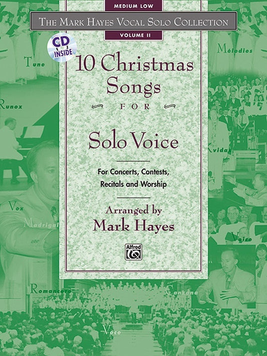 Mark Hayes Christmas Book 2 Med Low Book/CD
