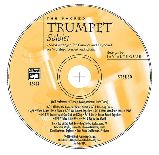 Sacred Trumpet Soloist CD