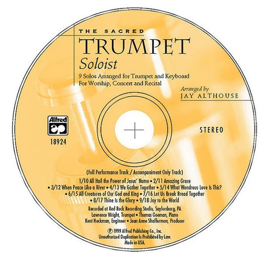 Sacred Trumpet Soloist CD