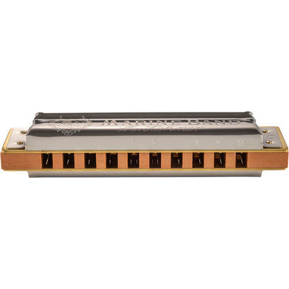 Hohner Marine Band 1896 Classic Harmonica in Key of Ab — view 3