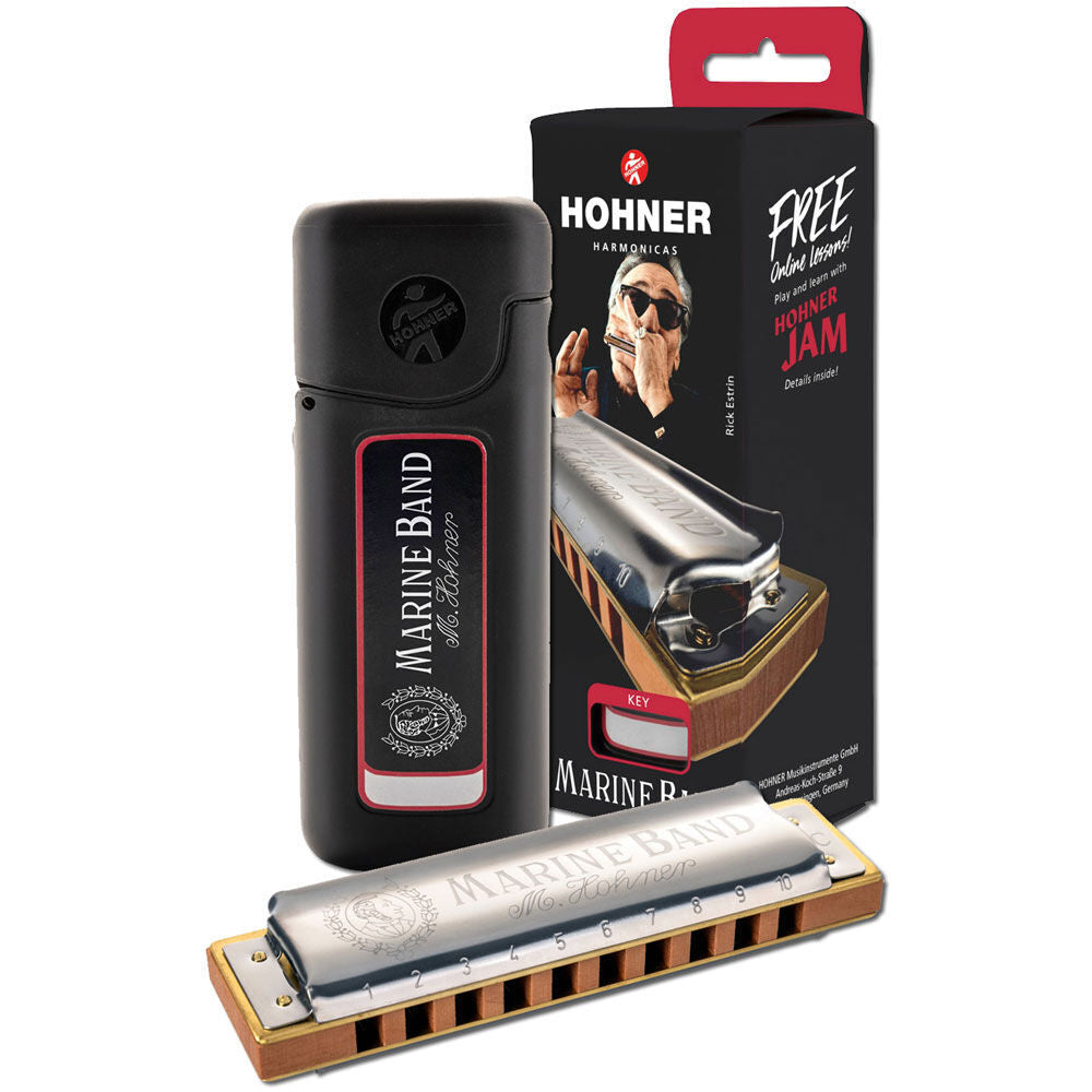 Hohner Marine Band 1896 Classic Harmonica Key of F