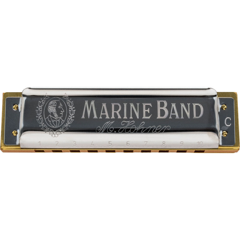Hohner Marine Band 1896 Classic Harmonica Key of F — view 5