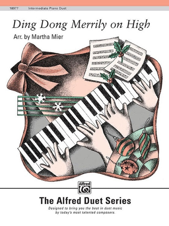 Ding Dong Merrily On High - Piano Duet 1P4H