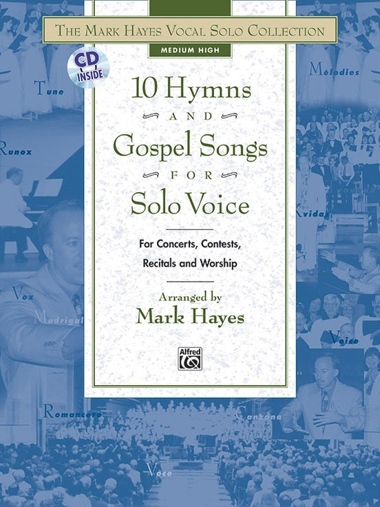 Mark Hayes Hymns 3 Med-High Book/CD