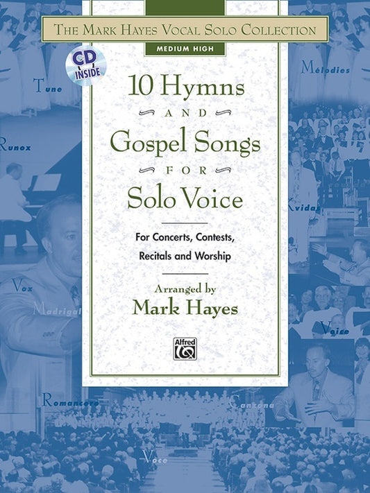 Mark Hayes Hymns 3 Med-High Book/CD