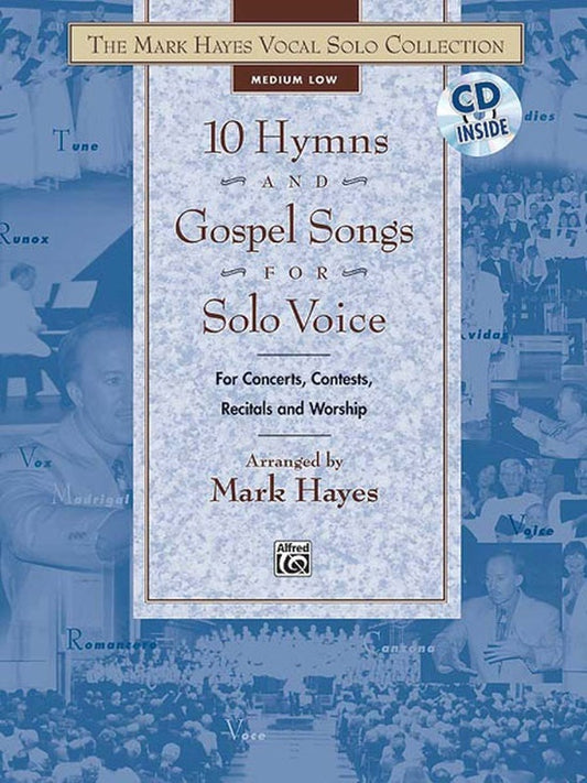 Mark Hayes Hymns 3 Med-Low Book/CD