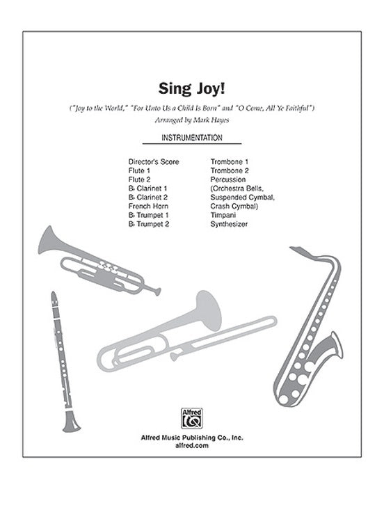Sing Joy SoundPax Choral Sheet Music