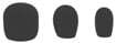 AMS 193 Mic Wind Shield 20mm Foam Black