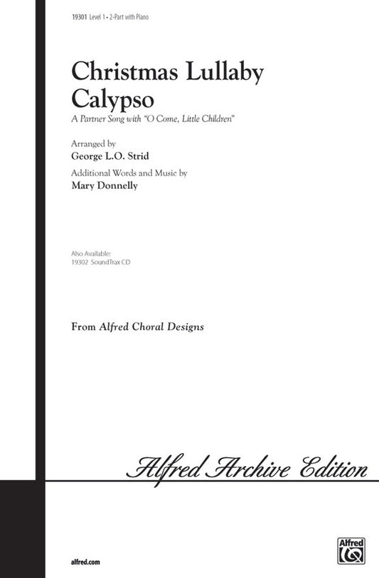 Christmas Lullaby Calypso 2 Part/Piano Level 1
