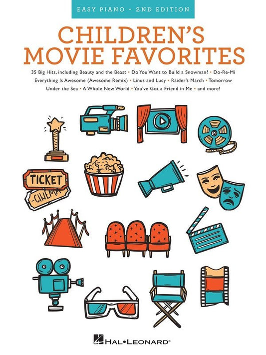 Children's Movie Favorites — Easy Piano, 2nd Edition (Hal Leonard)