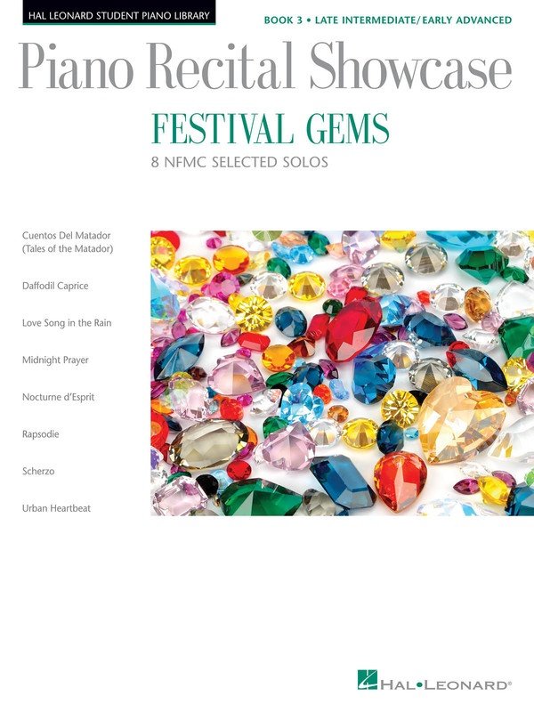 Piano Recital Showcase: Festival Gems Book 3 (HLSPL, Hal Leonard)